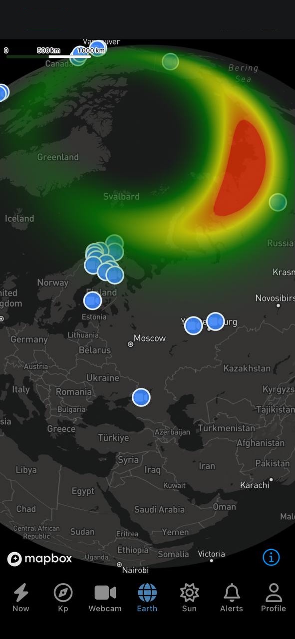Aurora Now - Map View