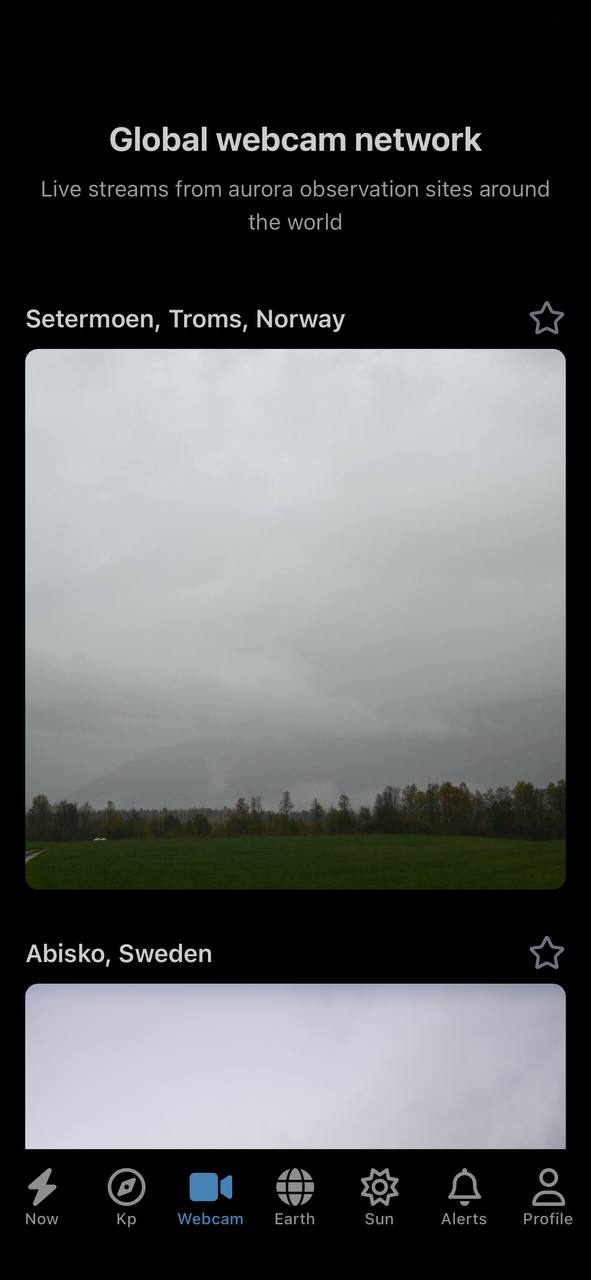 Aurora Now - Webcams